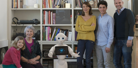 pepper emotional family robot