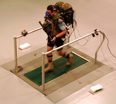 warrior web treadmill test