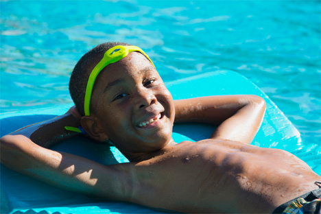 wearable pool safety headband