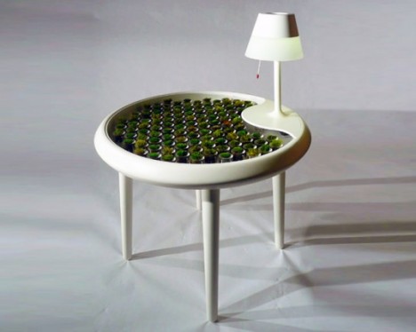 biophotovoltaic moss table prototype