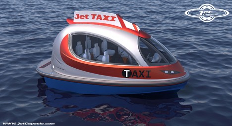 jet taxi side view