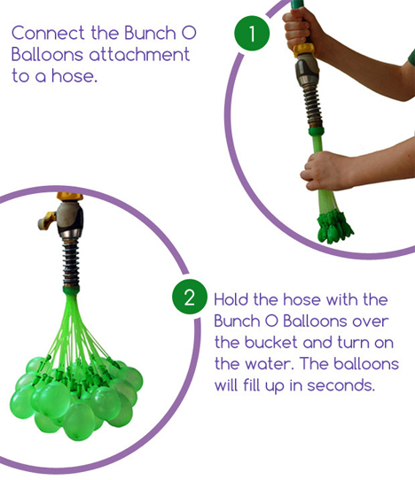 kickstarter rapid water balloon filler