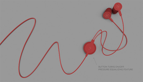 manual pressure adjusting earbuds