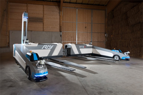 ray robotic car parking system