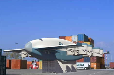 VTOL cargo plane