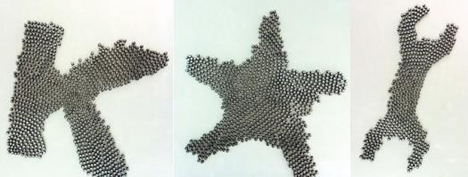 fleet of self-assembling miniature kilobot robots