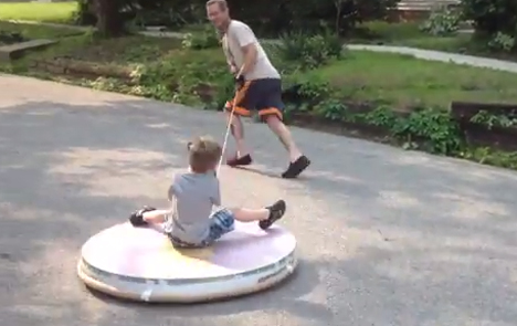 homemade hovercraft toy