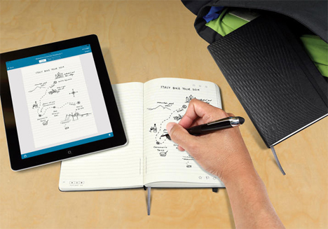 livescribe notebook by moleskine