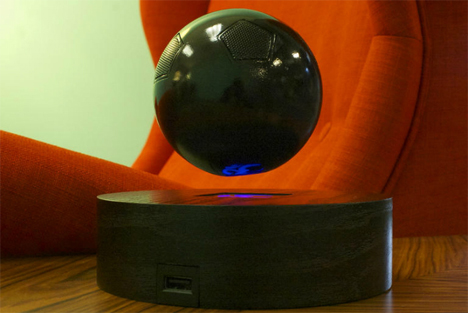 om one levitating orb speaker