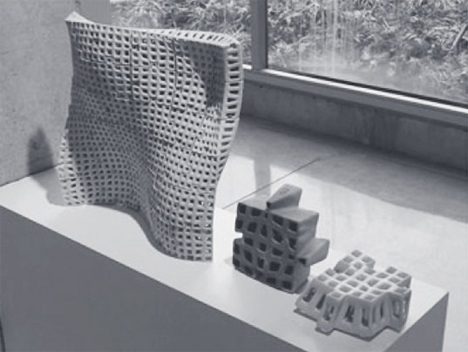 polybricks lightweight 3d printed ceramic building bricks