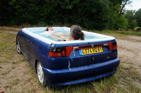 seat ibiza jacuzzi conversion