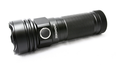 zerohourxd rechargeable modular flashlight