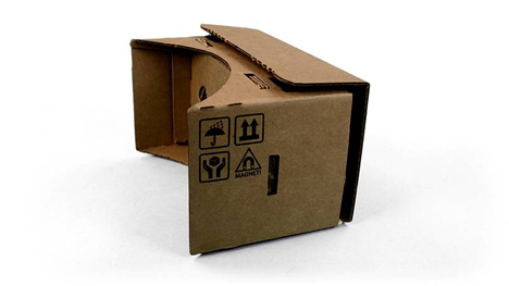 12 folding cardboard smartphone virtual reality headset