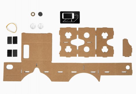 4 google cardboard folding cardboard virtual reality