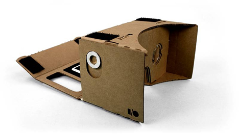 7 folding cardboard virtual reality headset