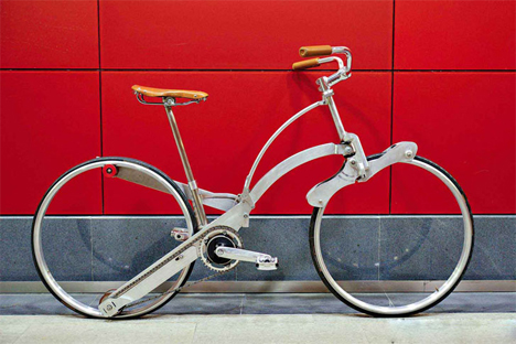 sada hubless folding city bike