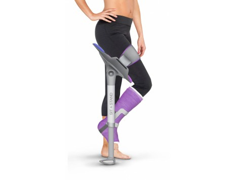 leg support crutches