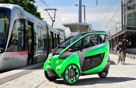 toyota i-road and coms electric cars grenoble