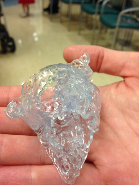 3d model of infants heart