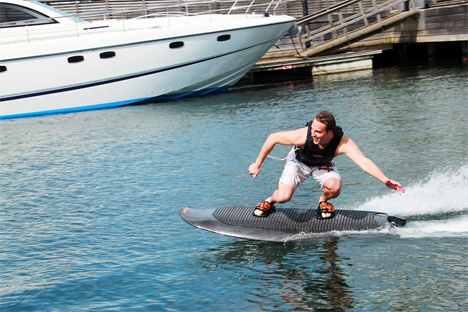 boat free electric powered wakeboard radinn