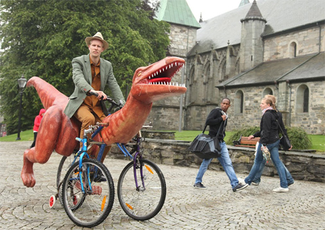 dinosaur bicycle