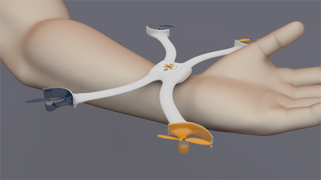 nixie flying wearable camera