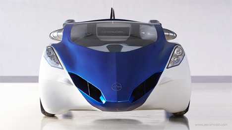 aeromobil car with wings