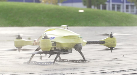 flying ambulance drone