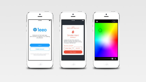 leeo smart alert app