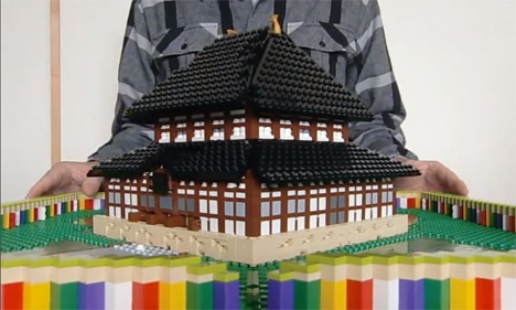 pop up lego sculptures