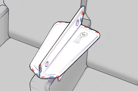 airplane armrest divider soarigami