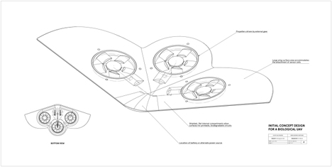 biodegradable drone