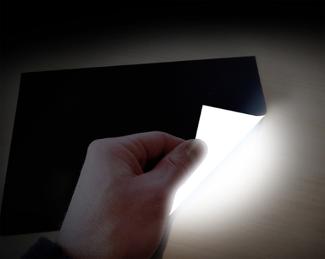Everything is Illuminated: Paper-Thin Printed LED Lighting | Gadgets ...