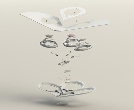 meltaway biodegradable flying drone