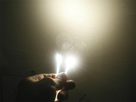 optical fibers transport sunlight