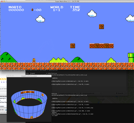 super mario bros megascroller game