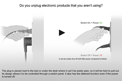 toggle switch for power cords