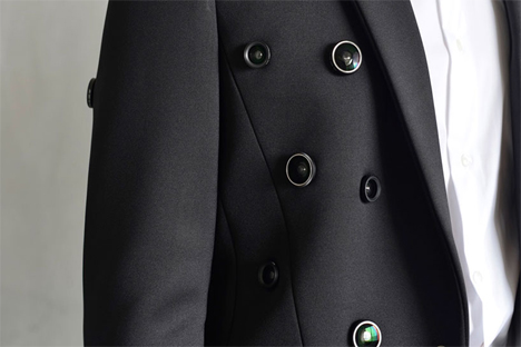 wearable surveillance camera jacket