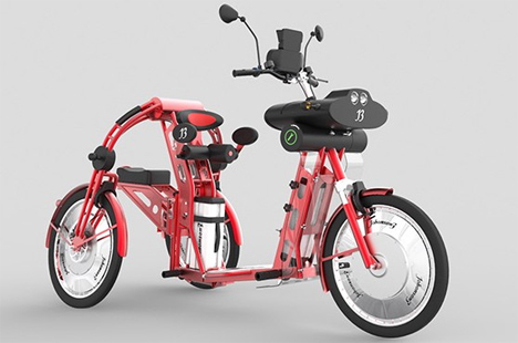 eco-friendly electric scooter transportation