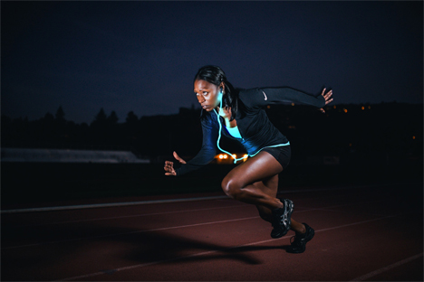 glow lighted earbuds