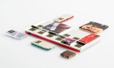 modular phone slot pieces