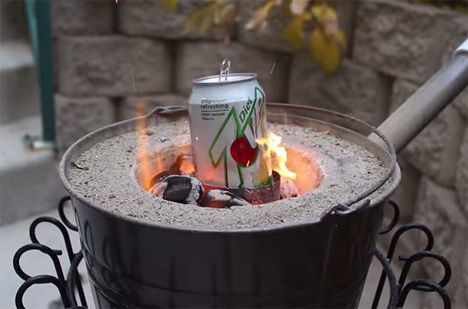 soda can diy foundry