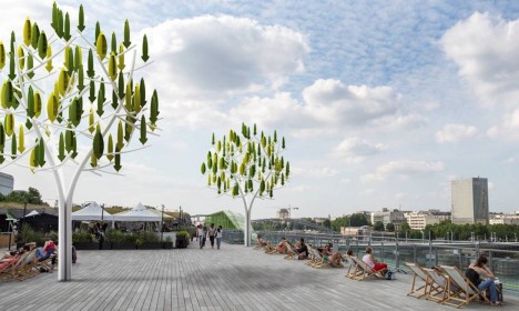 urban wind tree generator