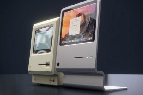 vintage retro mac apple