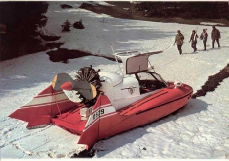 tupolev amphibious vehicle