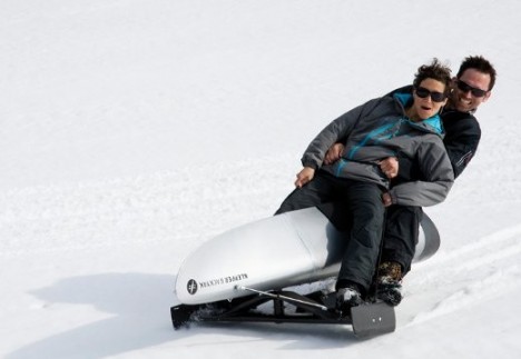 backyak snow sled configuration