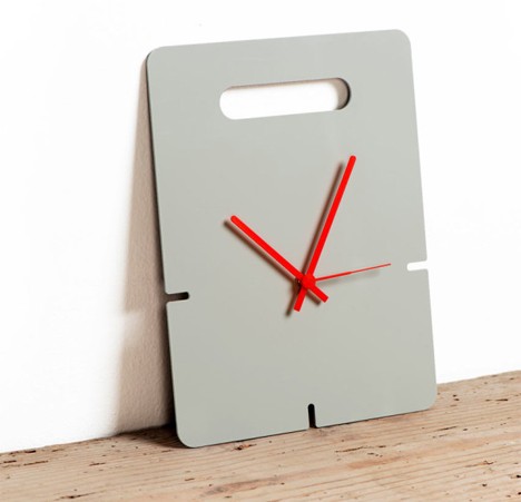 lok clock with handle