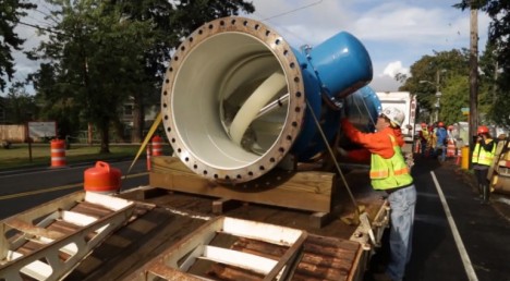 clean water pipe turbine