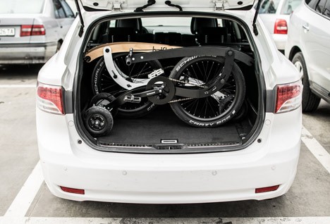 half bike trunk