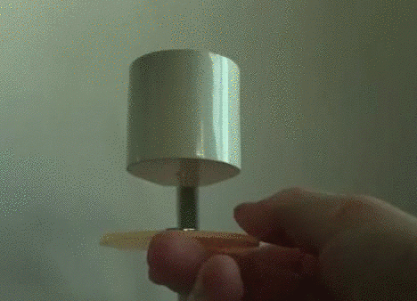 magnetic levitating led light